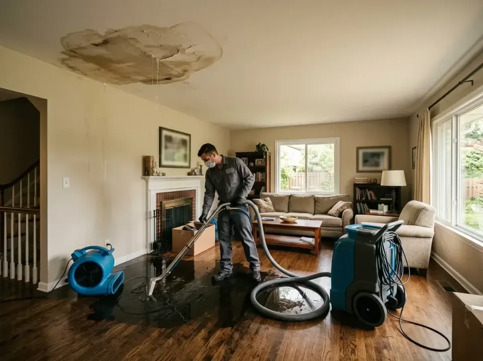 attic-pipe-burst-ceiling-drip-008 — frequently asked questions, Water Damage Restoration & Carpet Care in Lloyd Harbor, NY